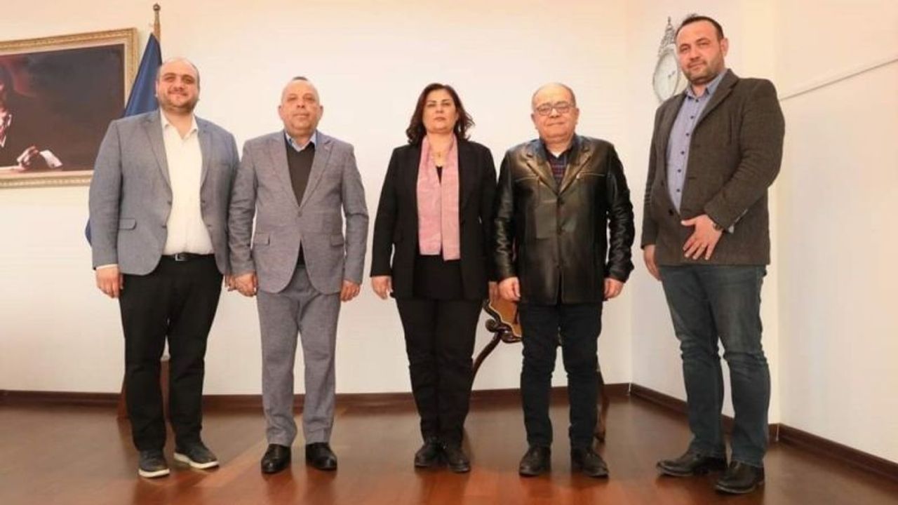 CHP Bozdoğan Belediye Başkan Adayı Özel, Başkan Çerçioğlu ile görüştü