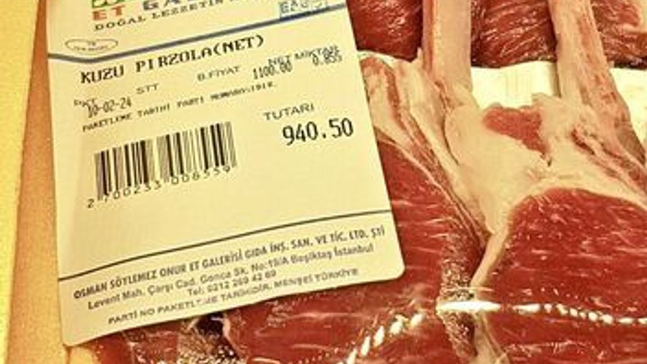 Vatandaş et yemeye hasret kaldı: Kuzu pirzolanın fiyatı şaşırttı