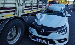 Trafik kazası:1 yaralı