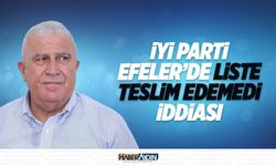 Efeler’de İYİ Parti liste teslim edemedi iddiası