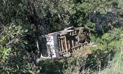 Aydın’da minibüs uçuruma yuvarlandı: 1 ölü