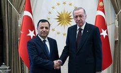 Cumhurbaşkanı Erdoğan, AYM Başkanı Arslan’ı kabul etti.