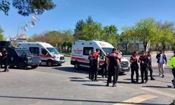 Diyarbakır'da trafik kazası! 2 polis yaralandı