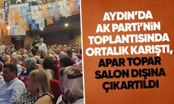 AK Parti Aydın Genişletilmiş İl Divan Toplantısı’nda protesto şoku