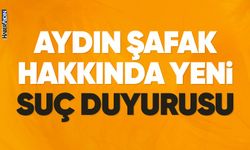 Aydın Şafak hakkında bir suç duyurusu daha