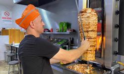 Aydın'da kavurucu sıcakta döner ustalarının zorlu mesaisi