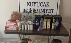 Aydın Kuyucak'ta sahte içki baskını