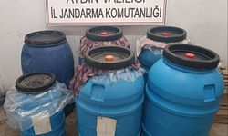 Aydın’da 520 litre kaçak içki yakalandı