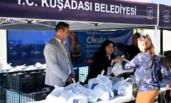 Kuşadası Belediyesi’nin beslenme çantası desteği bu yıl da başladı