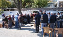 Yağmura hasret kalan Aydın'da mahalle sakinleri yağmur duası yaptı