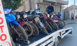 Aydın'da 19 motosiklet trafikten men edildi