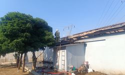 Yangında alevlerin arasında kalan bebek hayatını kaybetti
