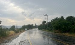 Aydın’a yağmur yağdı
