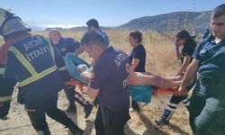 Aydın’da patlıcan közlerken yangın çıkardı, 25 metrelik uçurumdan yuvarlandı