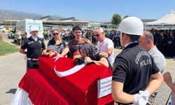 Aydın’ın sevilen polis memuruna gözyaşlarıyla veda