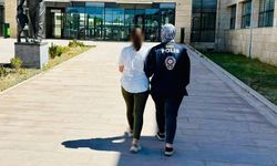 Her yerde aranan kadın yakalandı
