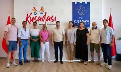 Master yüzücülerden Başkan Günel’e ziyaret: Sporun yaşı yoktur