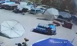 Pazardaki kazada hamile kadın baygınlık geçirdi