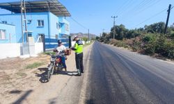 Aydın’da şok uygulama.. Ekipler yolu kapattı