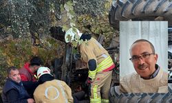 Devrilen traktörün altında kalan çiftçi hayatını kaybetti