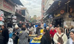 Çarşıda yılbaşı yoğunluğu başladı