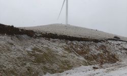 Ege’de kar yağışı başladı