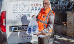 Kuşadası Belediyesi dağıtıyor, minikler sağlıkla büyüyor