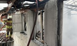 Yeşil ailesinin evi küle döndü