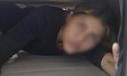 Yatağın altından kadın çıktı