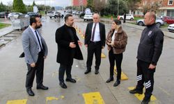 Aydın Adnan Menderes Üniversitesi’nde yol çöktü