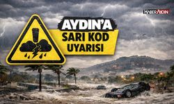 Aydın’a sarı kodlu uyarı: Yarın çok kuvvetli yağış bekleniyor