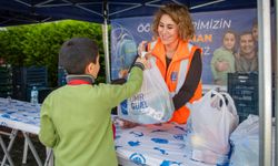 Kuşadası’nda çocuklar okula her gün sağlıklı ve mutlu başlıyor