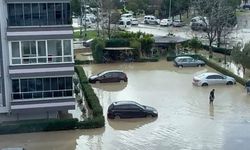 Bir mahalle sular altında kaldı