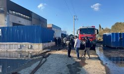 Fabrikada yangın çıktı