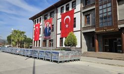 Germencik Belediyesi’nden çevre temizliğine 100 yeni çöp konteyneri