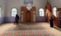 Germencik'te Ramazan ayı öncesi camiler temizlendi
