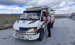 Hayvan taşıyan araçlar durduruldu