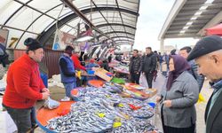 Kırmızı et alamayan balık alıyor