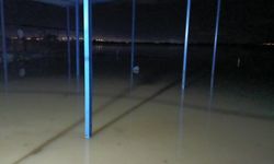 Koçarlı’da hayvan damlarını su bastı