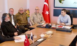 Kuşadasıspor yönetiminden Başkan Ömer Günel’e ziyaret