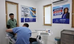 Nazilli Ağız ve Diş Sağlığı Polikliniği'ne vatandaşlardan yoğun ilgi