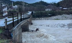 Şiddetli yağış nedeniyle 2 köprü yıkıldı