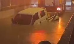 Suyla dolan alt geçitte 58 yaşındaki sürücü hayatını kaybetti