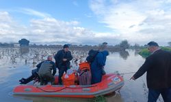 10 kişi mahsur kaldı! Ekipler zamanla yarıştı