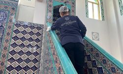Aydın Büyükşehir'den Karacaören'de camilerde temizlik çalışması