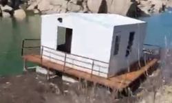 Aydın’da sular yükseldi, ev yüzmeye başladı