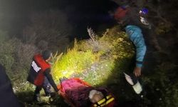 Aydın’da termal kameralı dronla sarp arazide bulundu