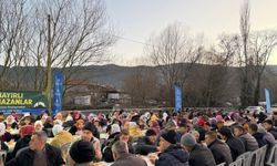 Aydınlı vatandaşlar Büyükşehir'in iftar sofrasında buluştu