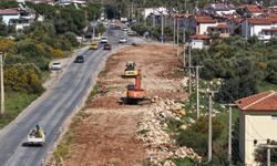 Başkan Çerçioğlu’ndan Akbük’te yol yenileme çalışması