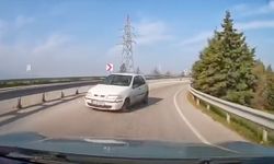 Hiçbir şey olmamış gibi ters yönde ilerledi